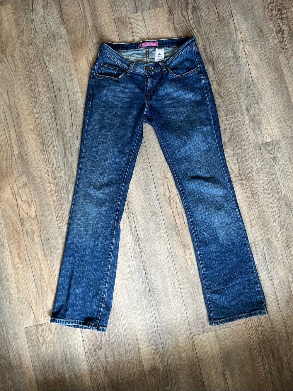 Levi's Dark Blue Straight-Leg Women's Jeans Curvy Cut 9m